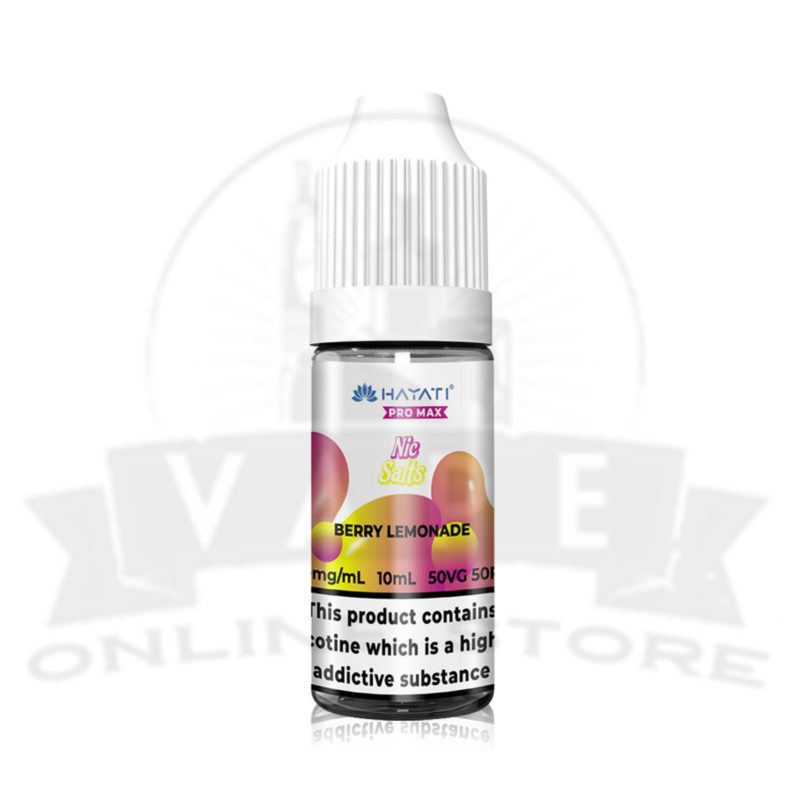 berry lemonade hayati pro max 10ml nic salt e liquid