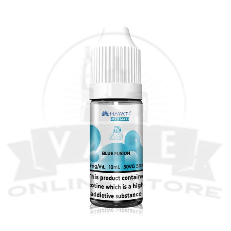 blue fusion hayati pro max 10ml nic salt e liquid