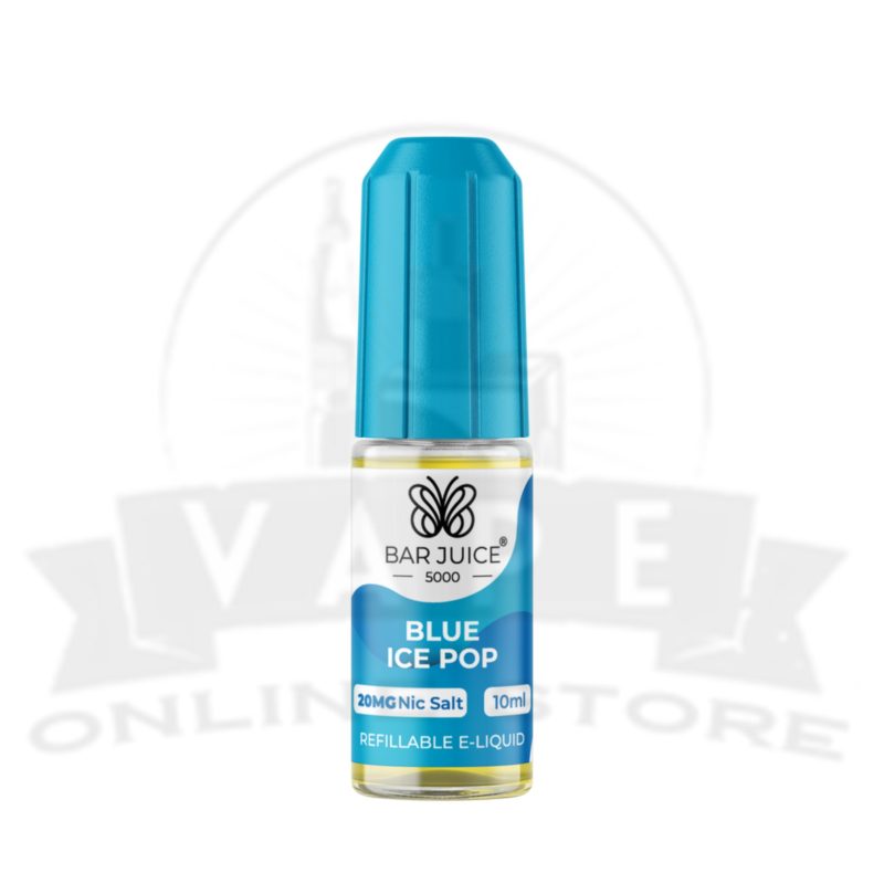 blue ice pop bar juice 5000 nic salt e liquid or 4 for pound10