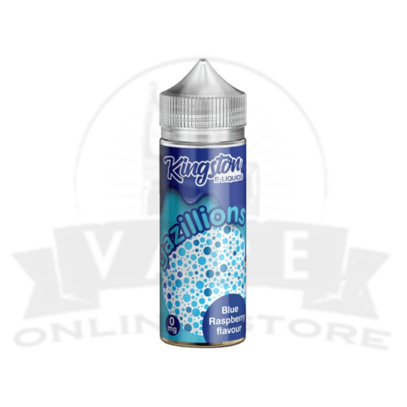 blue raspberry kingston gazillions range shortfill 100ml e liquid