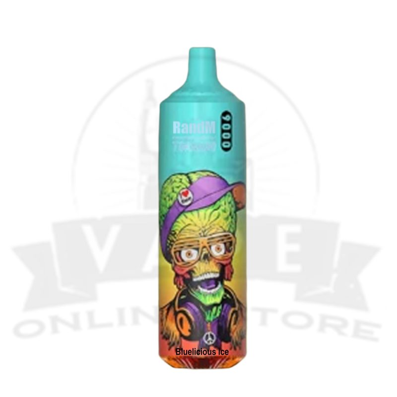 bluelicious ice rick and morty vape 9000 disposable vape