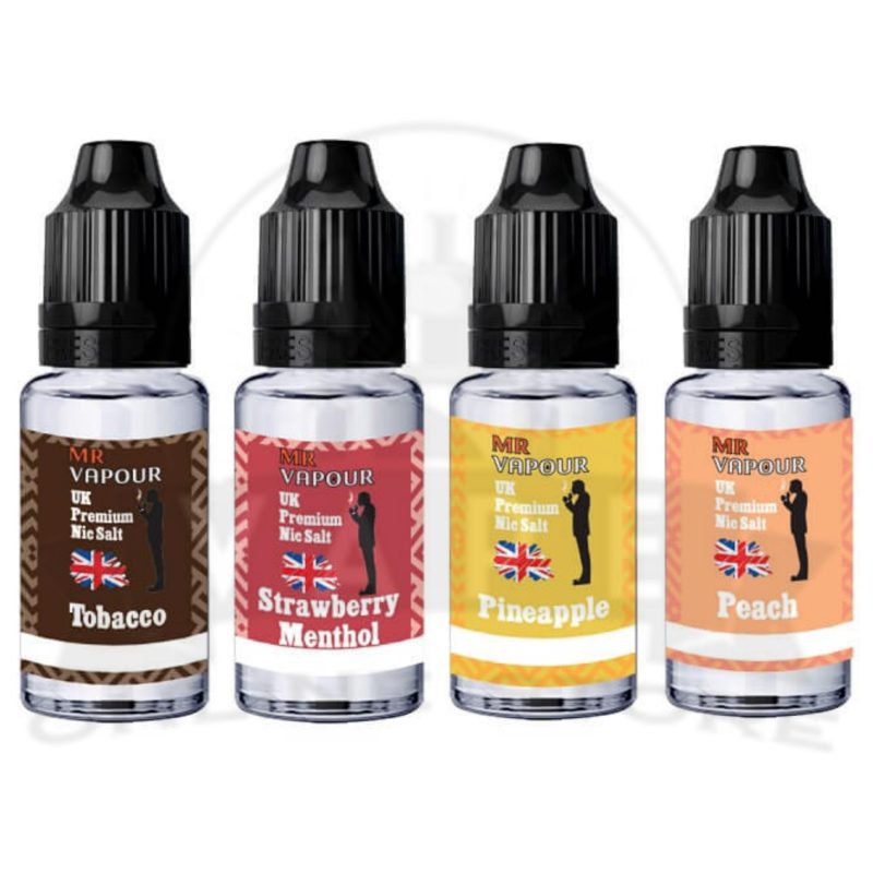 box of 10 mr vapour 10ml nic salt