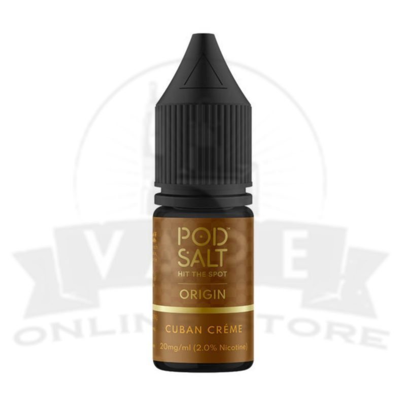 cuban crime pod salt origin 10ml nic salts