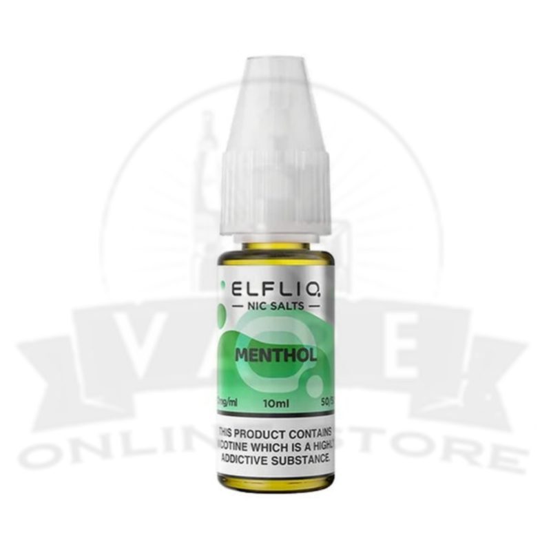 menthol elfliq 10ml nic salt or 5 for pound10