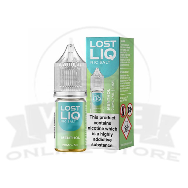 menthol lost liq nic salt 10ml