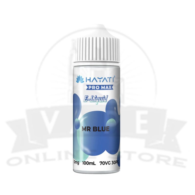 mr blue hayati pro max 100ml e liquid vape juice or full stock