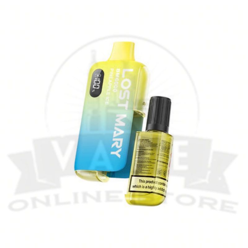 pineapple ice lost mary bm6000 disposable vape kit or must try