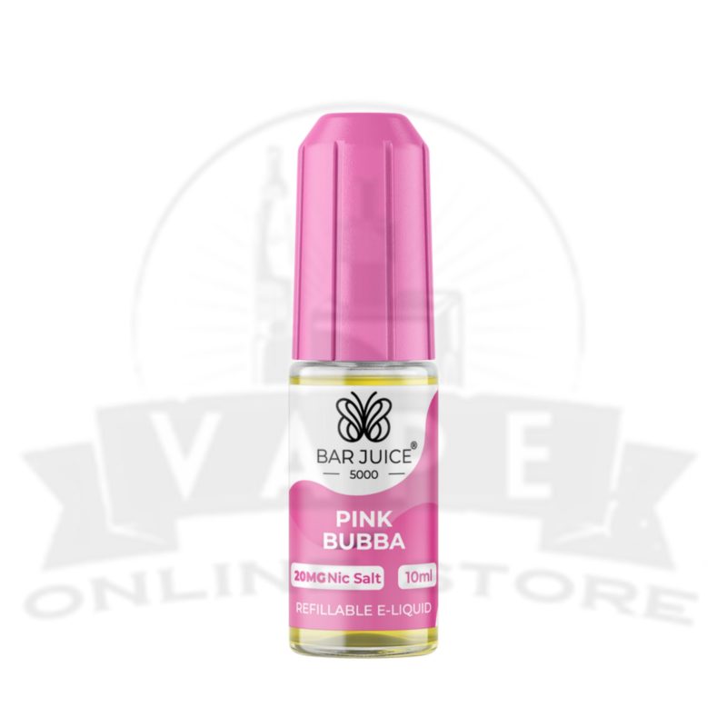 pink bubba bar juice 5000 nic salt e liquid or 4 for pound10