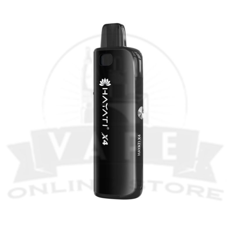 stormy black hayati x4 refillable pod vape kit or hayati free 10ml e liquid