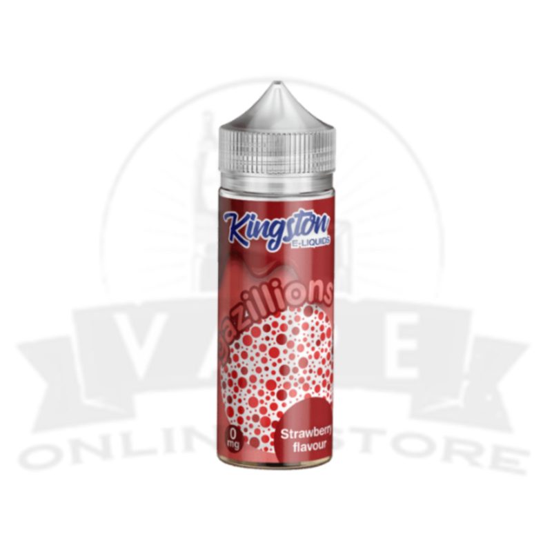 strawberry kingston gazillions range shortfill 100ml e liquid