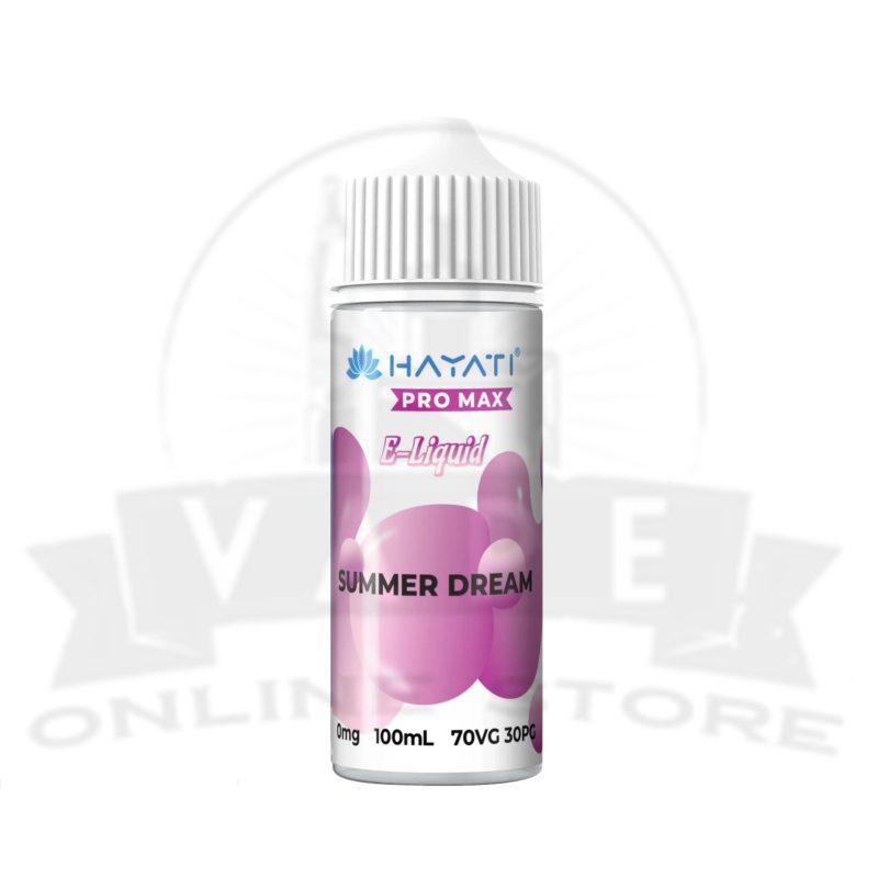 summer dream hayati pro max 100ml e liquid vape juice or full stock