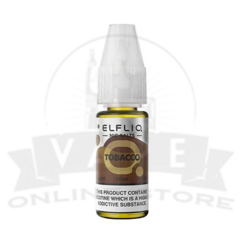 tobacco elfliq 10ml nic salt or 5 for pound10