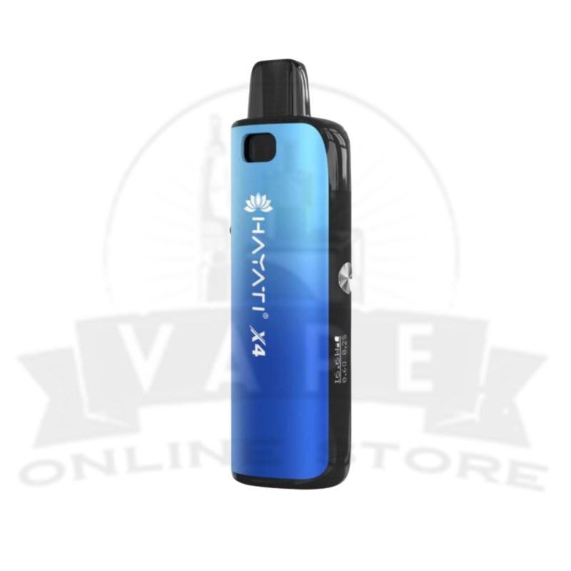 torrential blue hayati x4 refillable pod vape kit or hayati free 10ml e liquid