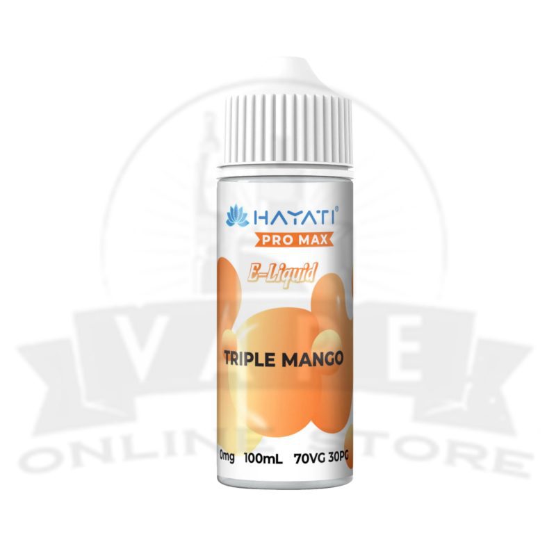 triple mango hayati pro max 100ml e liquid vape juice or full stock