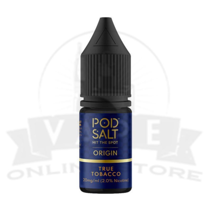 true tobacco pod salt origin 10ml nic salts