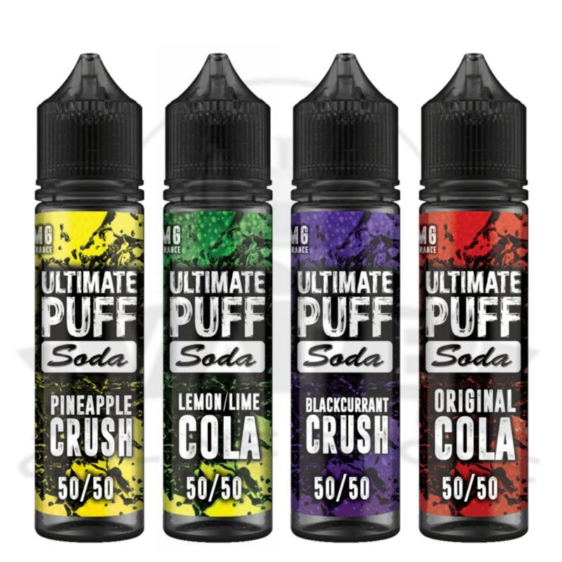 ultimate puff 5050 soda 50ml shortfill