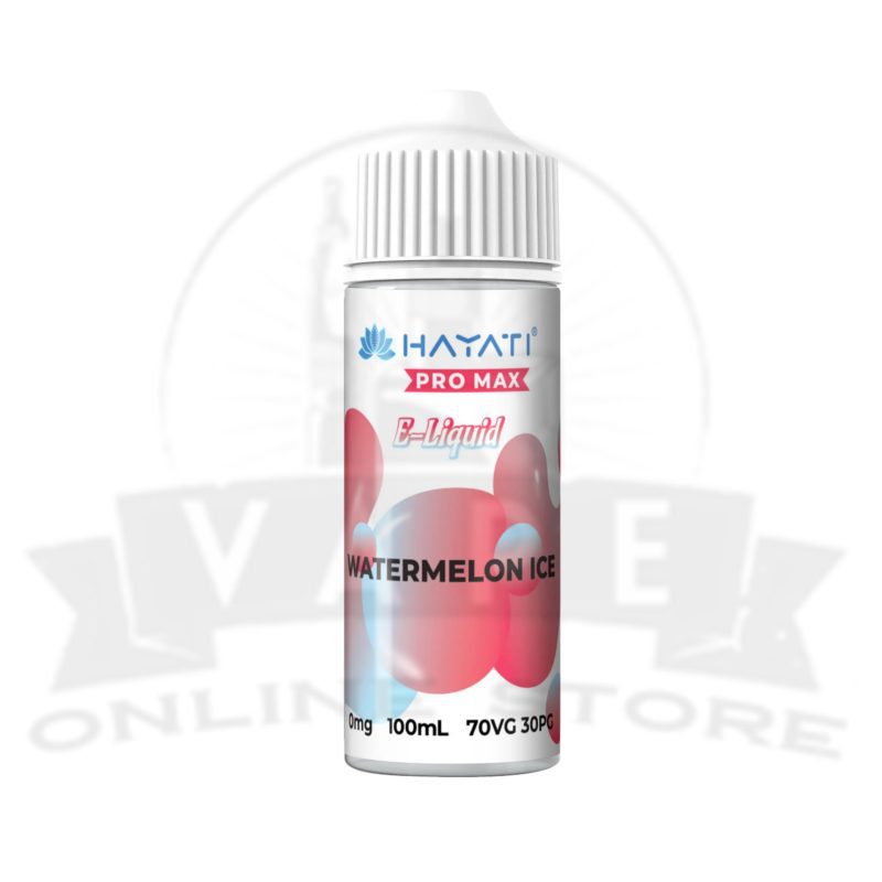 watermelon ice hayati pro max 100ml e liquid vape juice or full stock